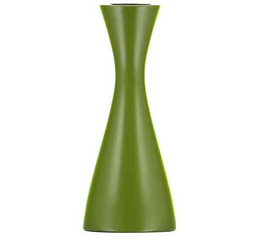 BRITISH COLOUR STANDARD - 15cm H / 5.9'' H Medium Olive Candleholder