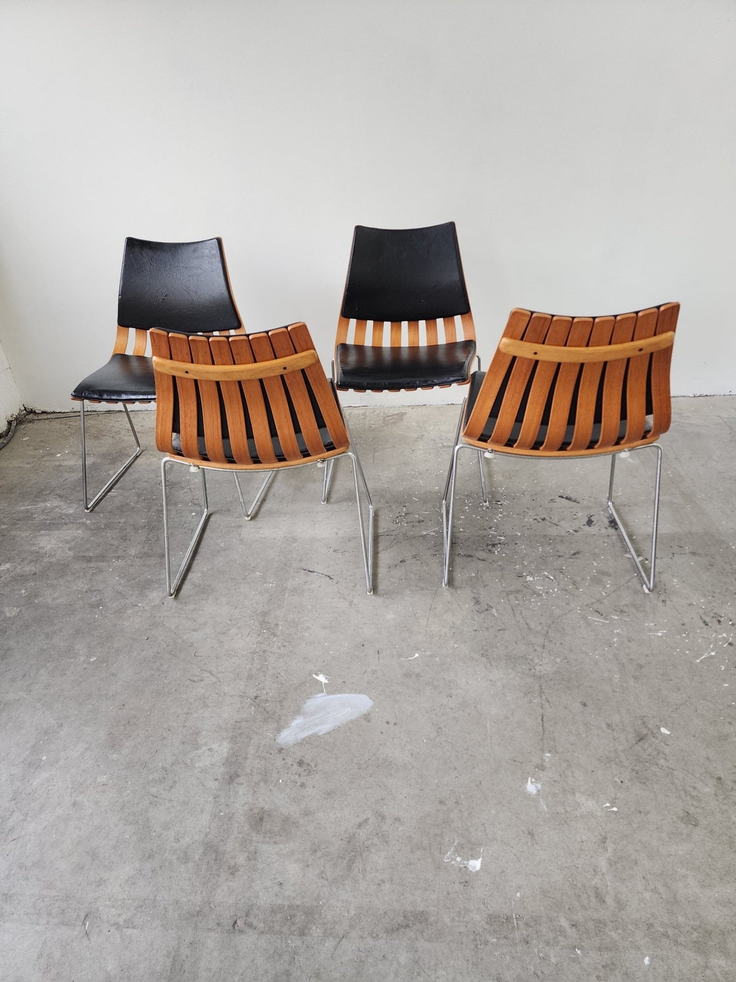 0623004 Hans Brattrud for Hove Mobler Chairs - Vintage MC
