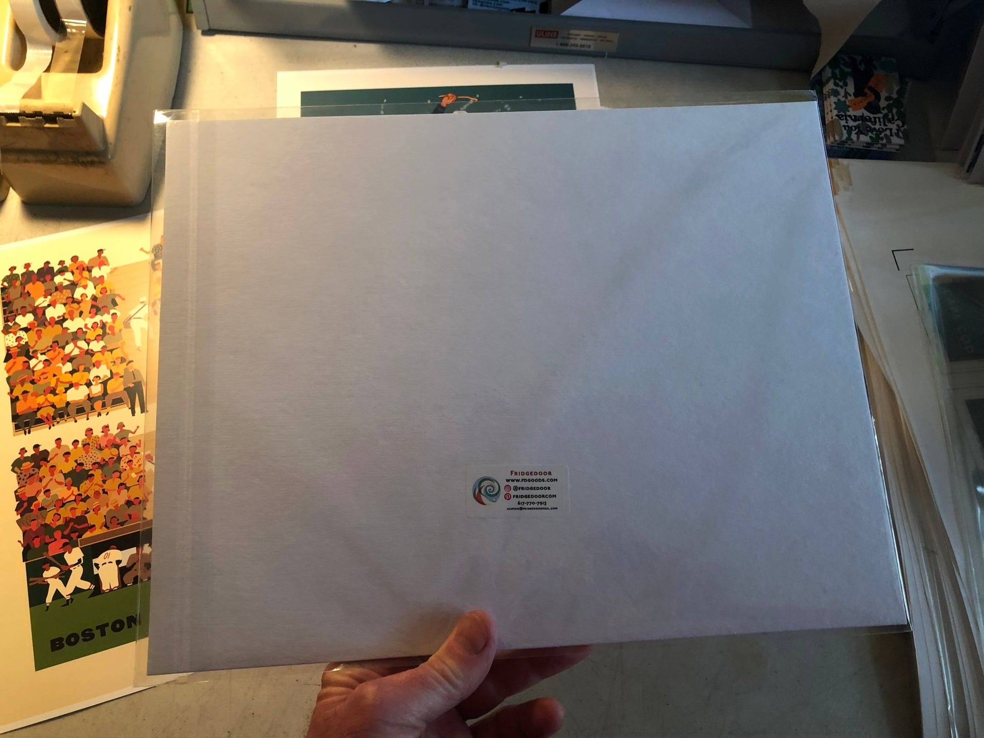 11" x 14 Après Ski Crowd Print - Vintage MC