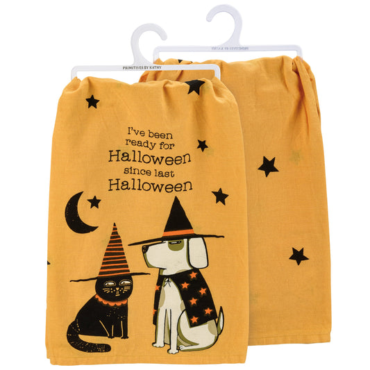 Pet Halloween Kitchen Towels