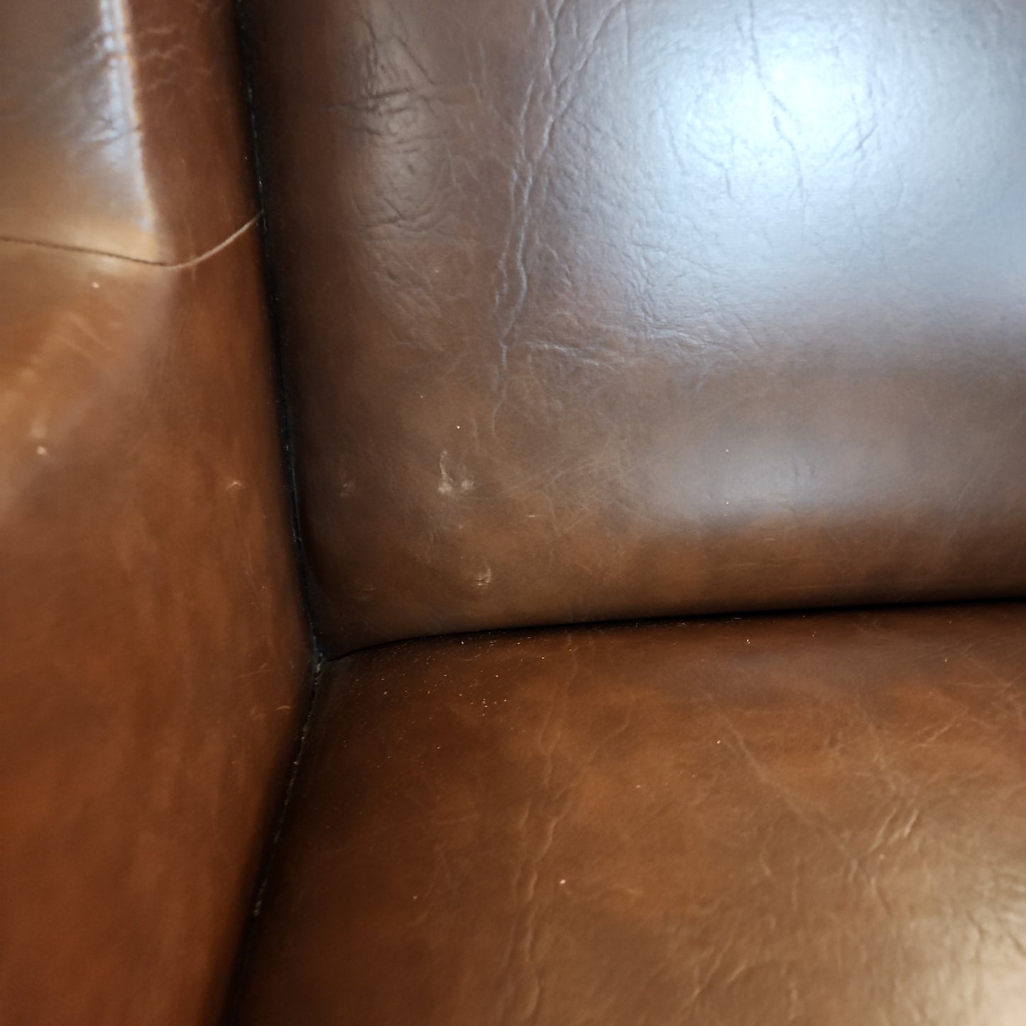 ST0323103 Danish Arm Chair in Brown