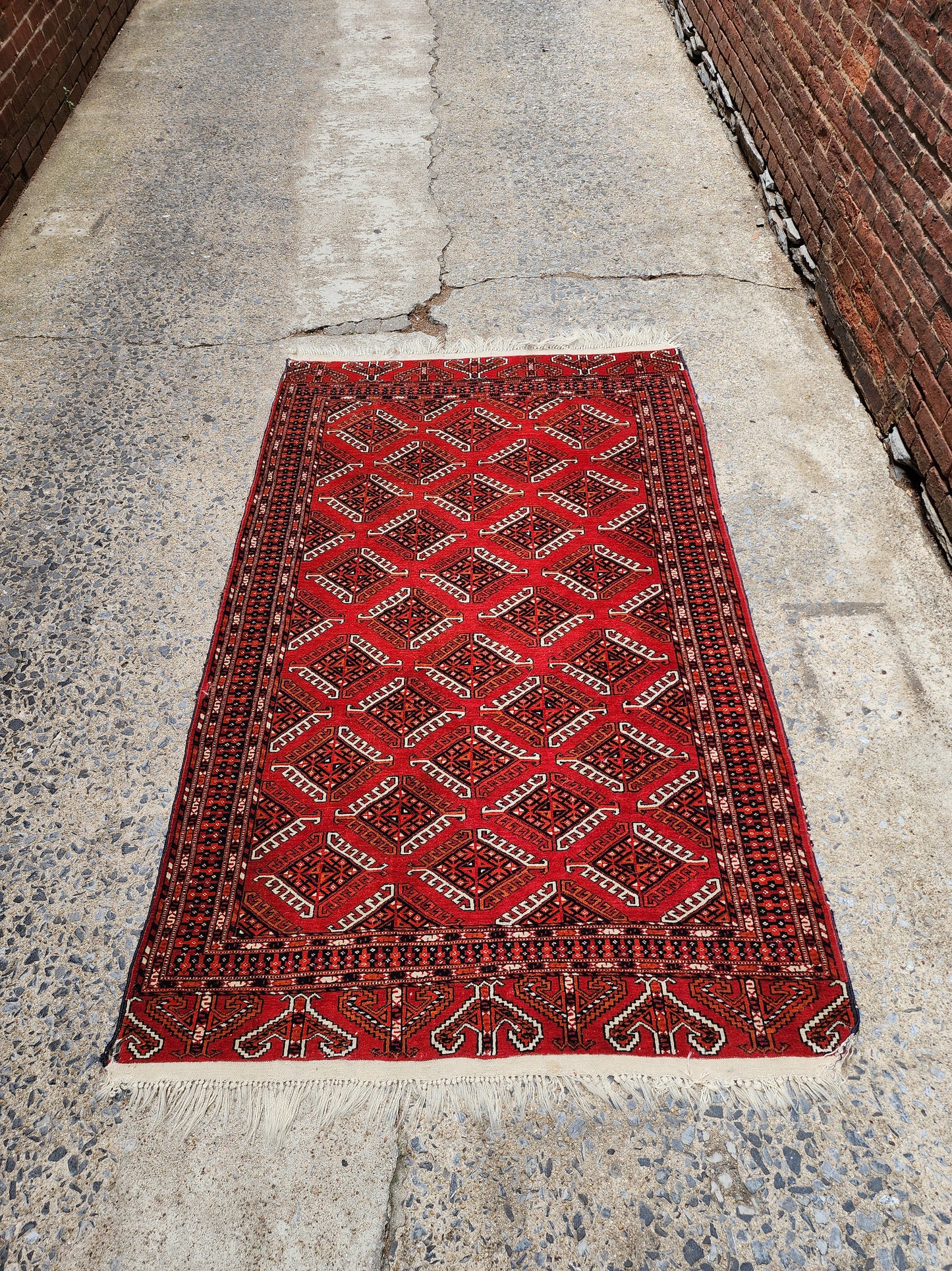 Vintage Wool Handmade Rug
