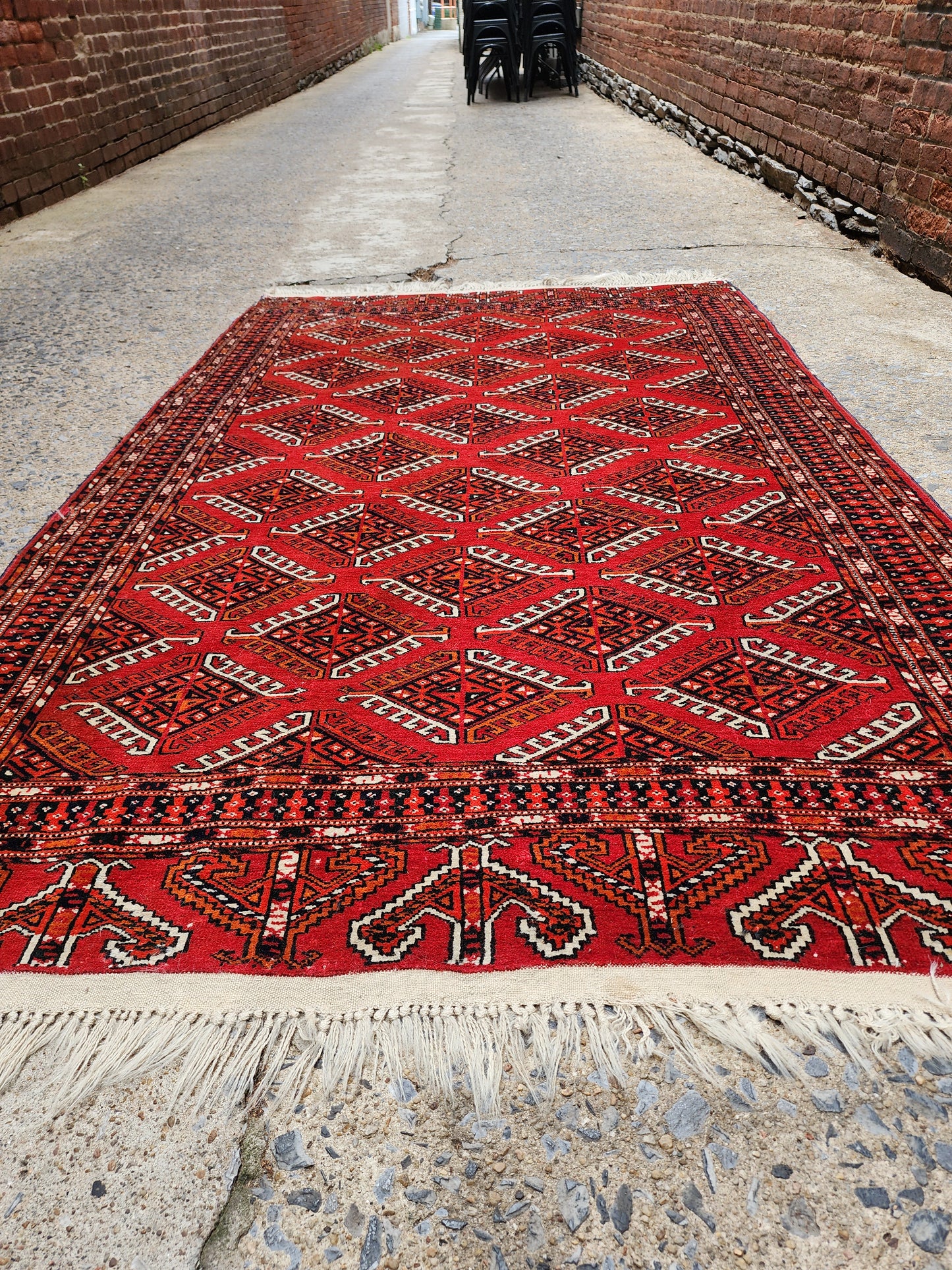 Vintage Wool Handmade Rug