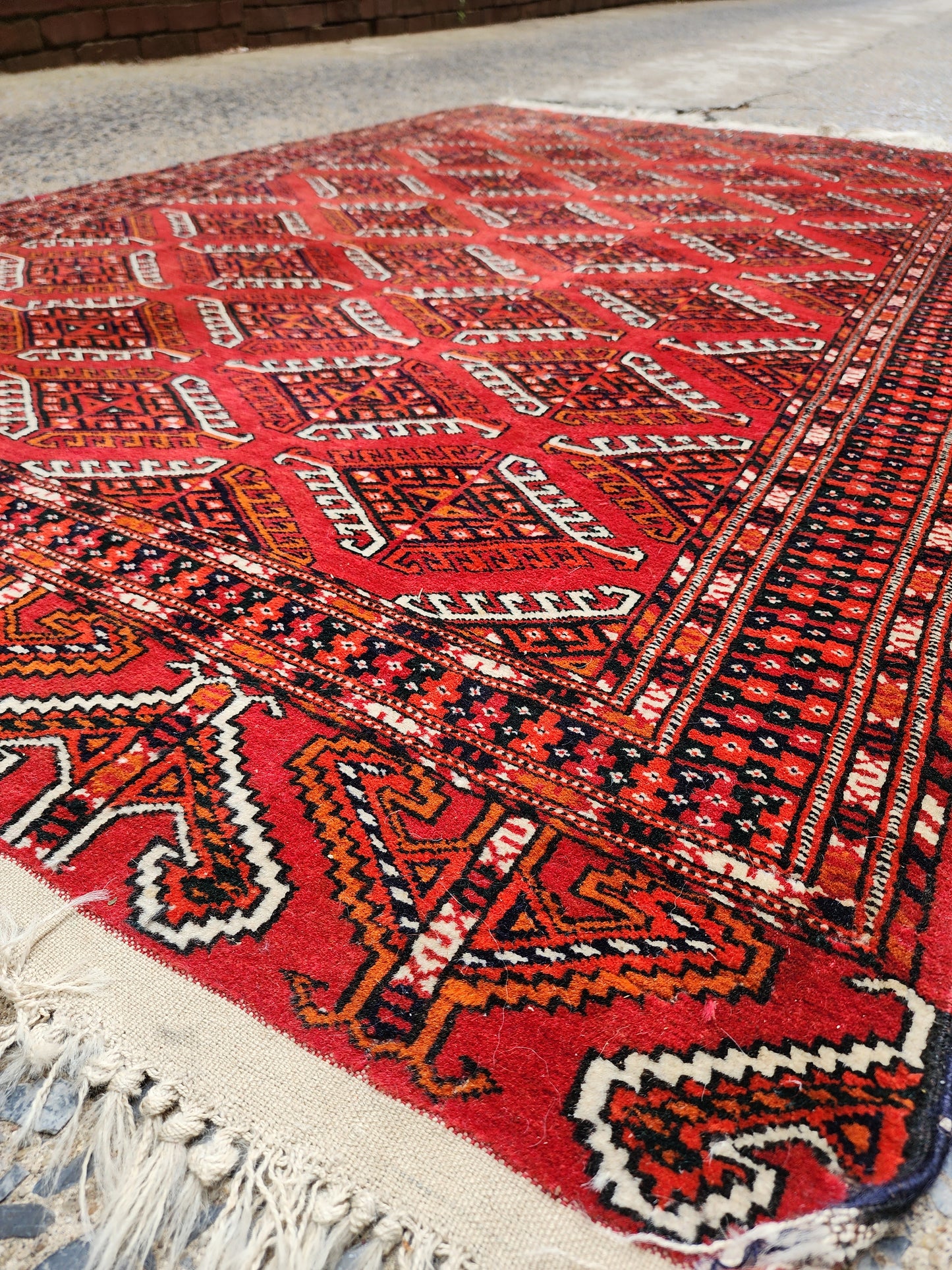 Vintage Wool Handmade Rug