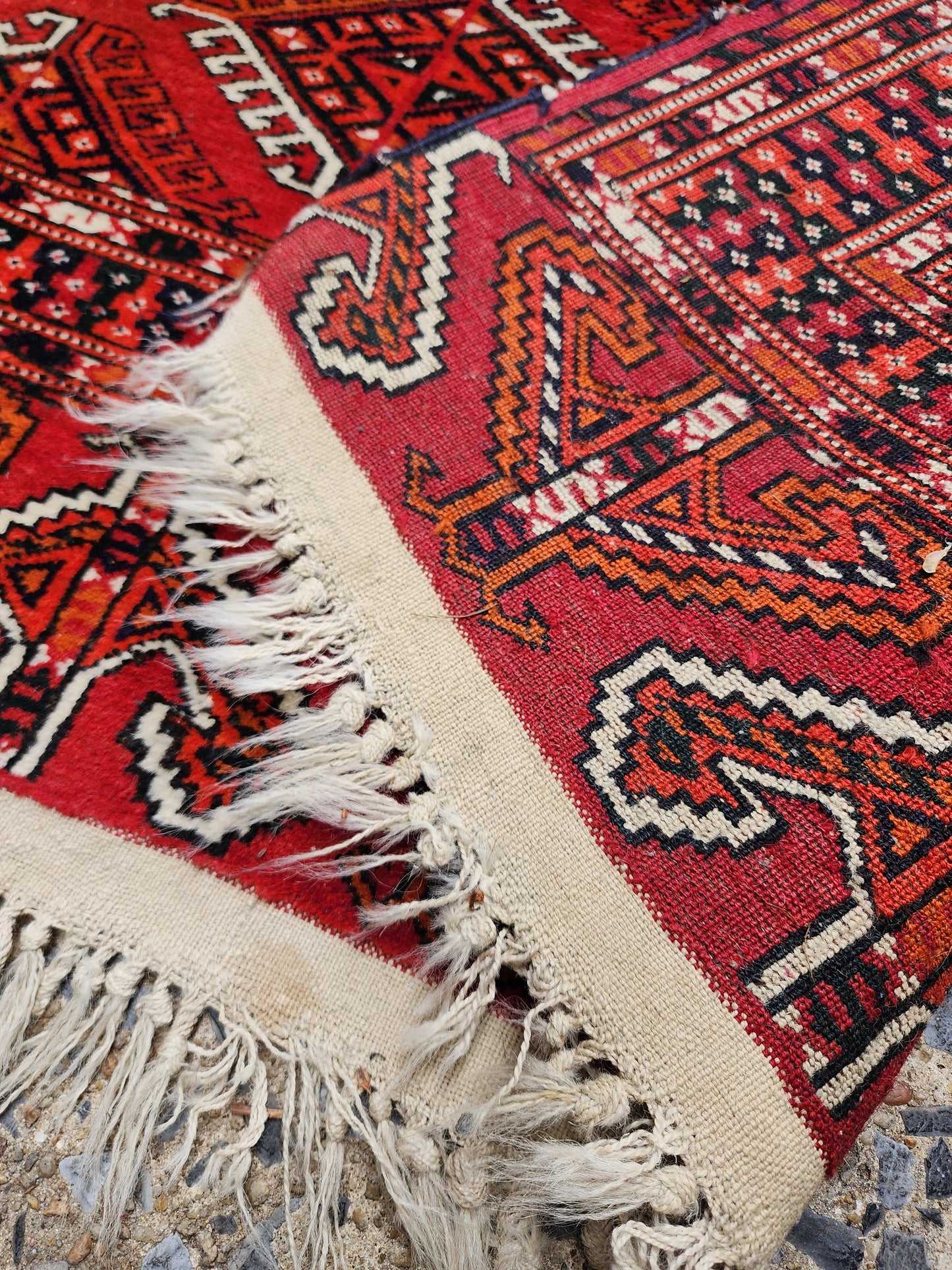Vintage Wool Handmade Rug