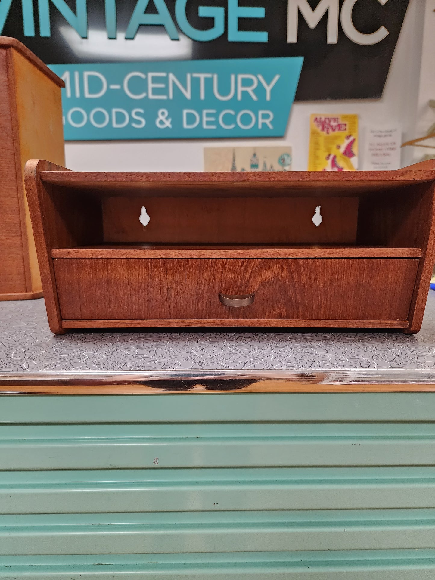 ST0323144 Pair of Danish Teak Nightstands