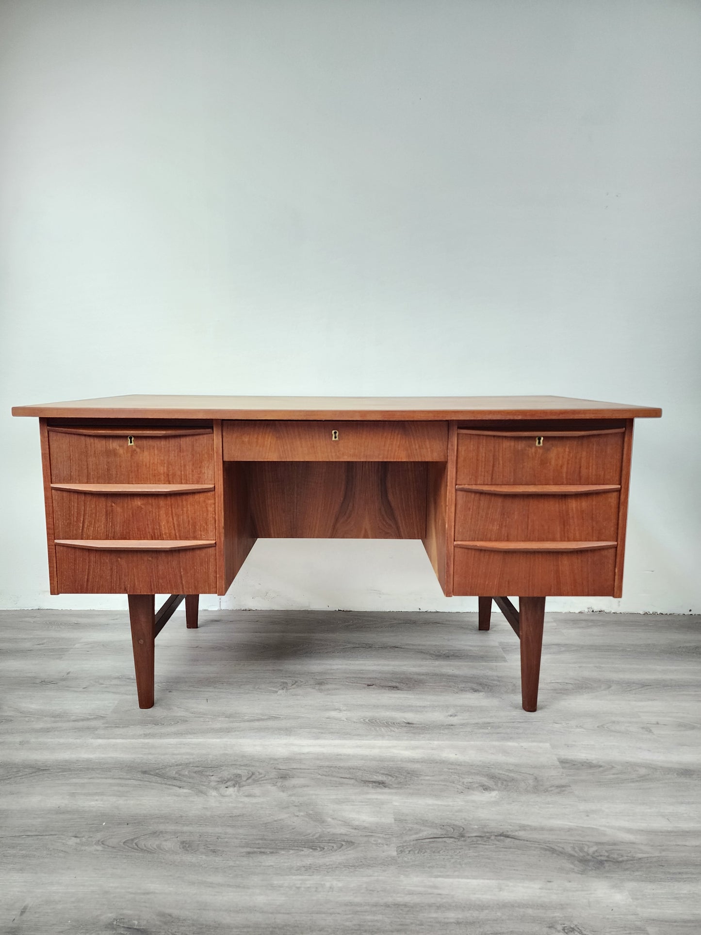 0723012 Danish Teak Desk