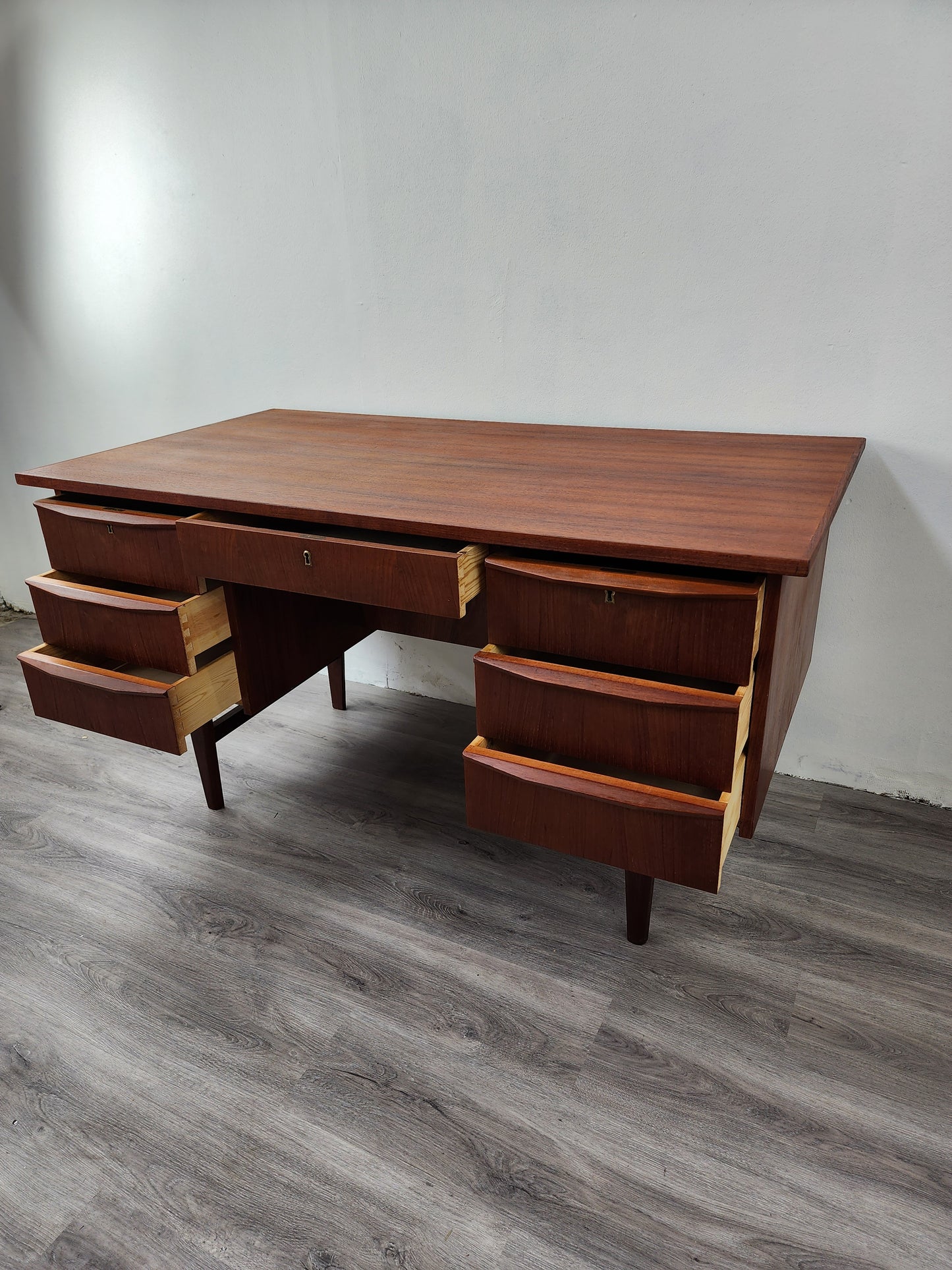 0723012 Danish Teak Desk