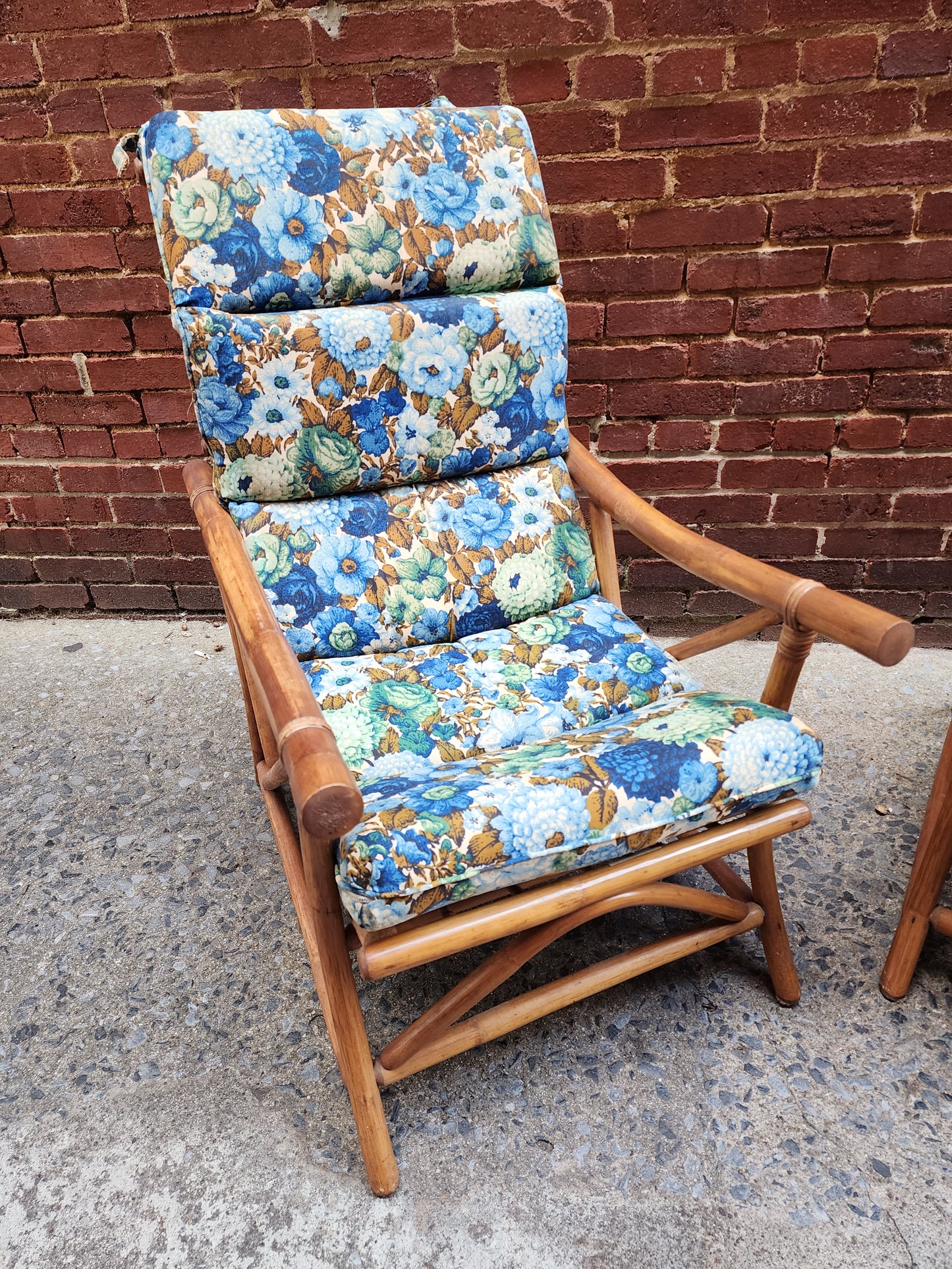 Pair of Bamboo Chairs