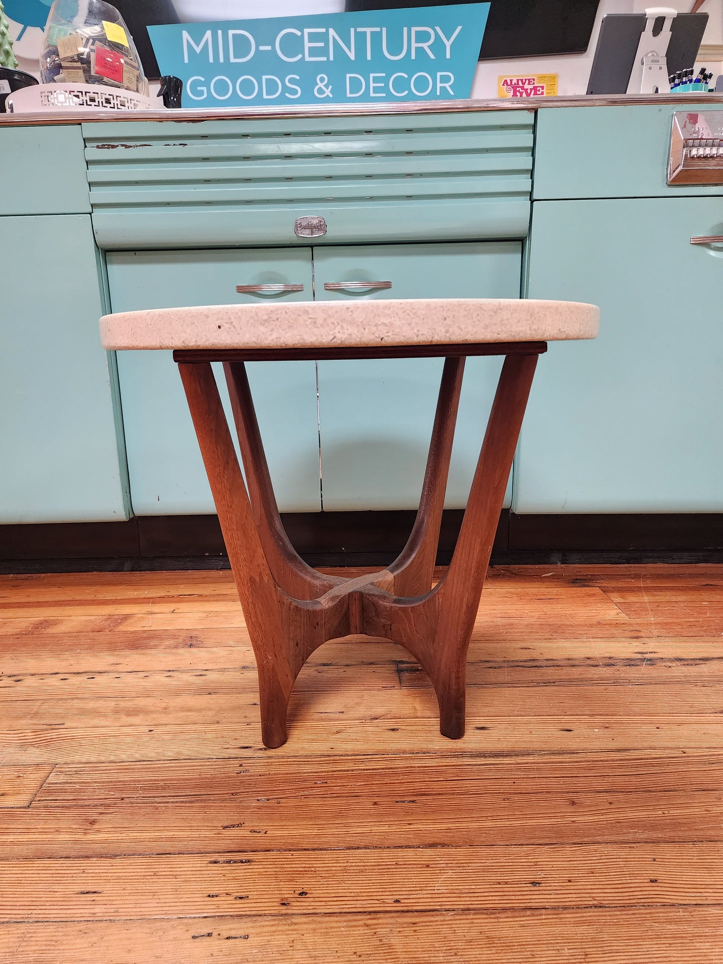 Harvey Probber Terrazzo Side Tables