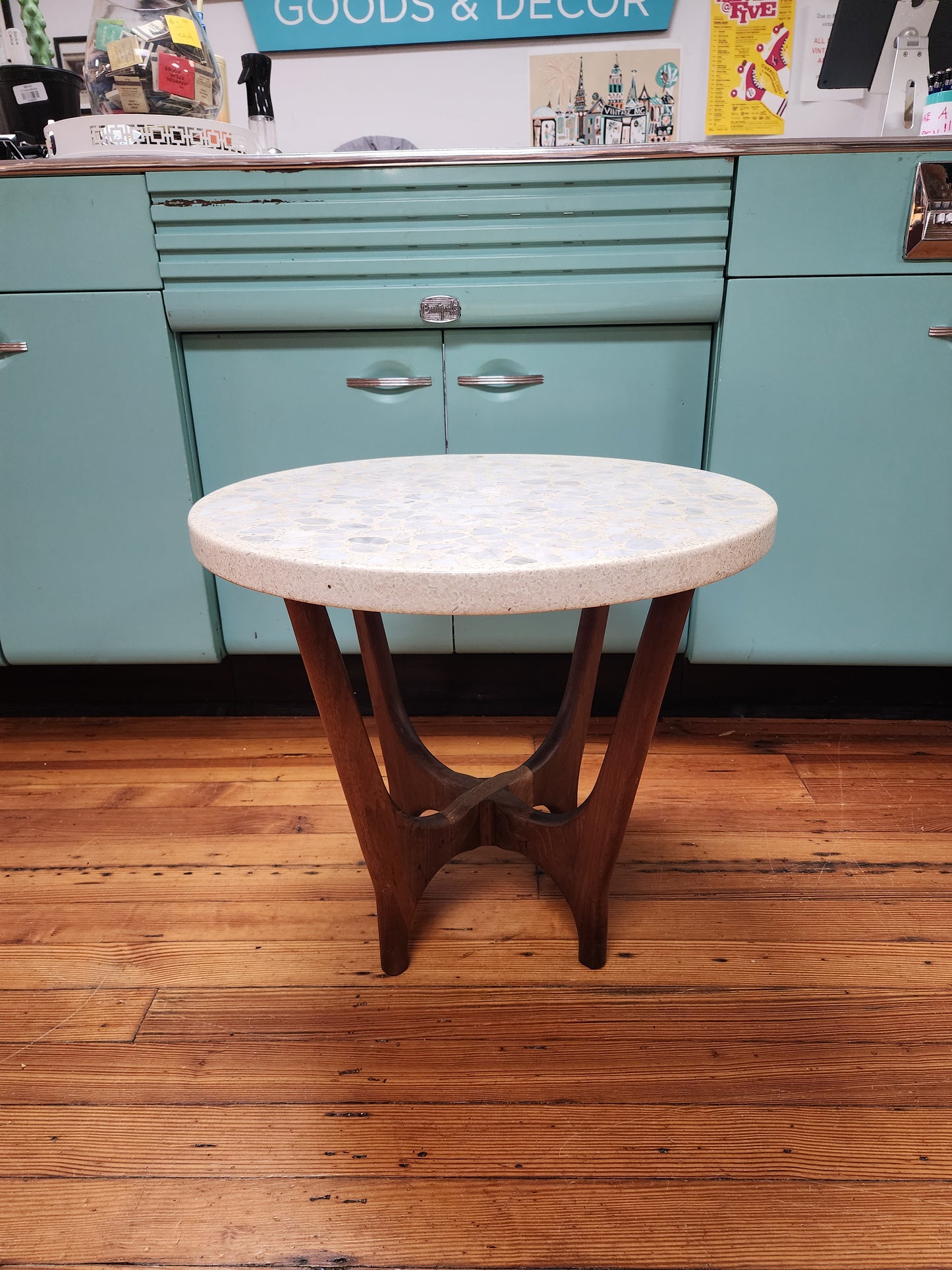 Harvey Probber Terrazzo Side Tables