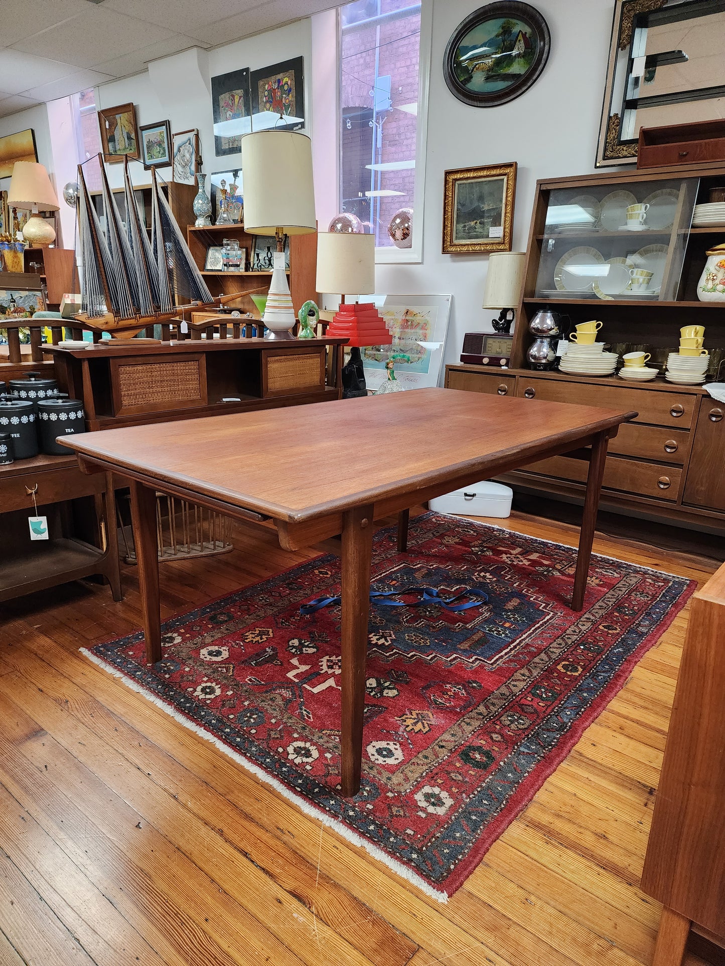 AL112303 Danish Teak Dining Table
