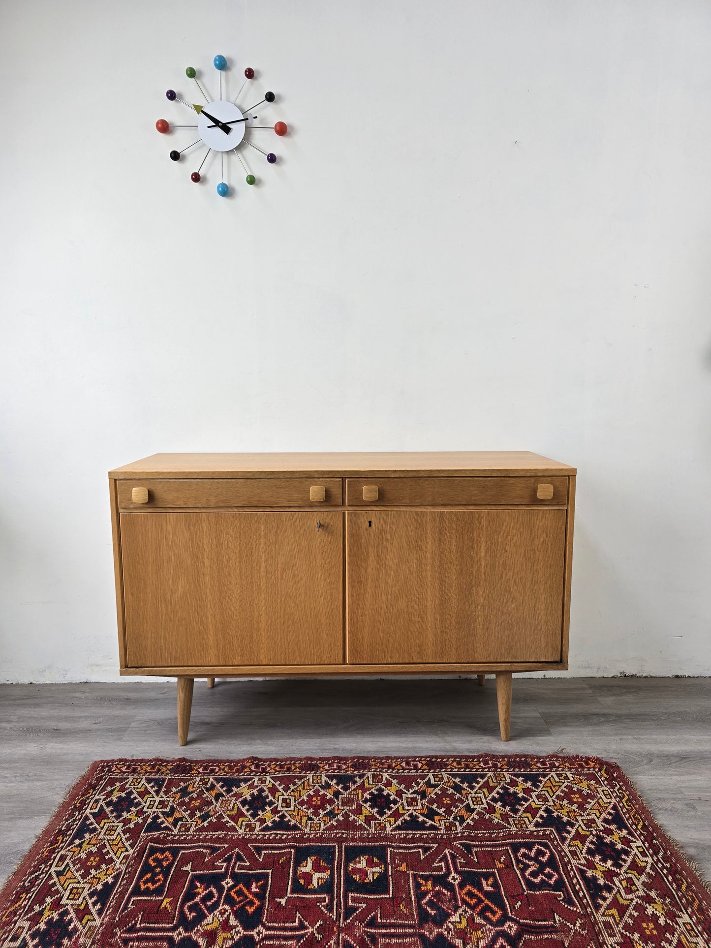 Danish Oak Credenza by Ulferts