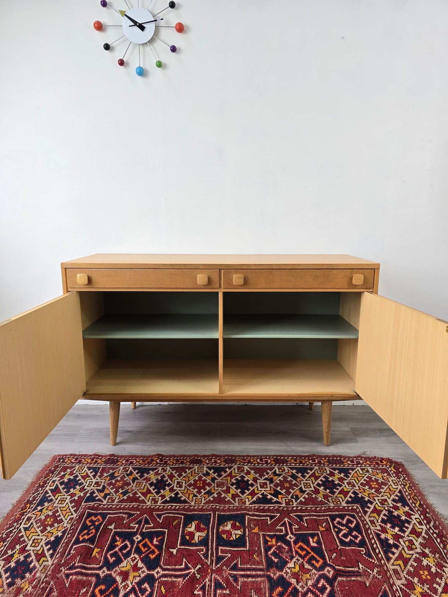 Danish Oak Credenza by Ulferts