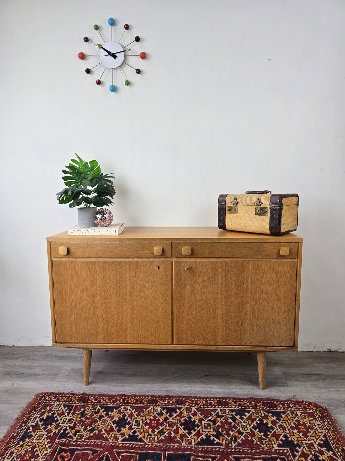 Danish Oak Credenza by Ulferts
