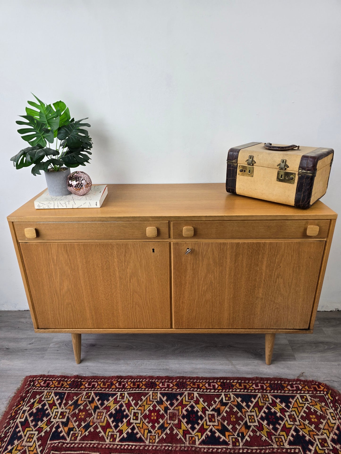 Danish Oak Credenza by Ulferts