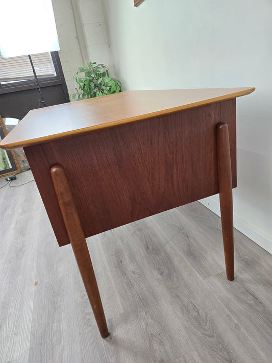 Danish Teak Desk attr to Kai Kristiansen