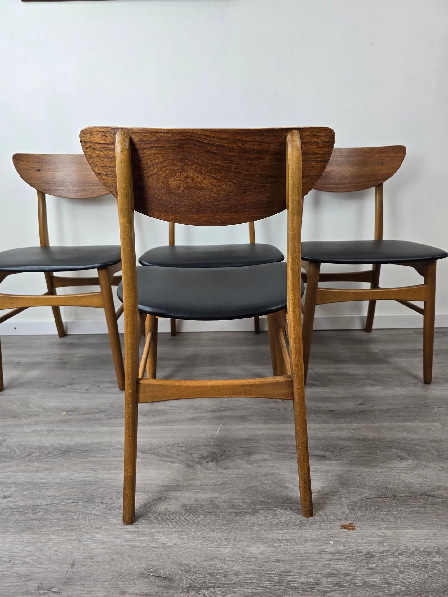 Set of 4 Danish Dining Chairs