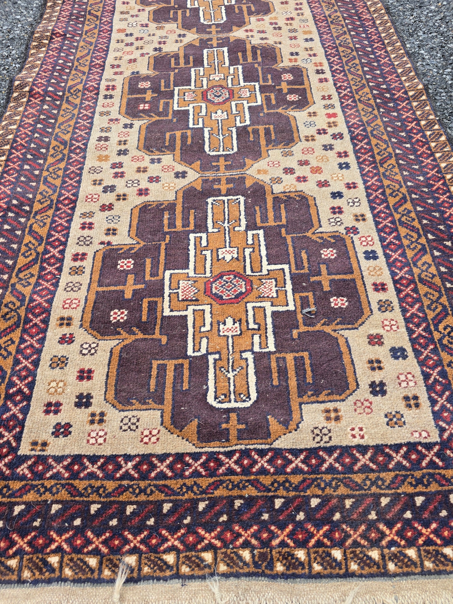 Hand knotted Afghan Tribal Rug