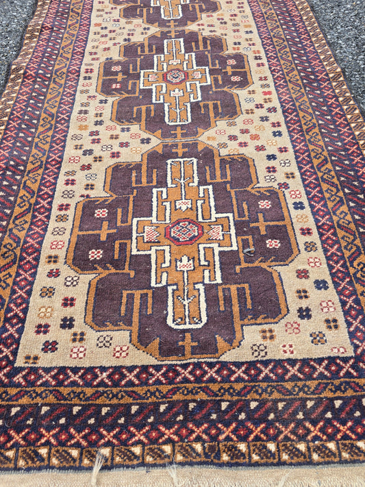 Hand knotted Afghan Tribal Rug