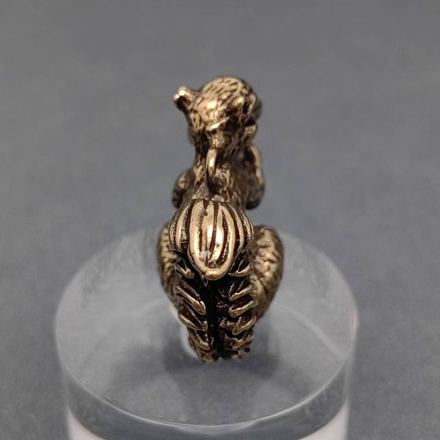 Brass Squirrel Desktop Ornaments Decoration