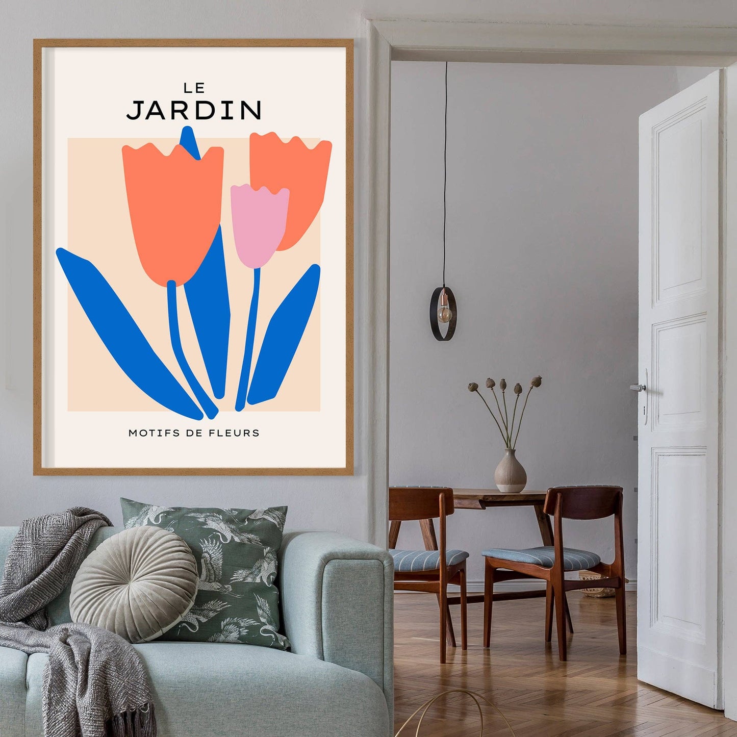 Le Jardin Floral Print