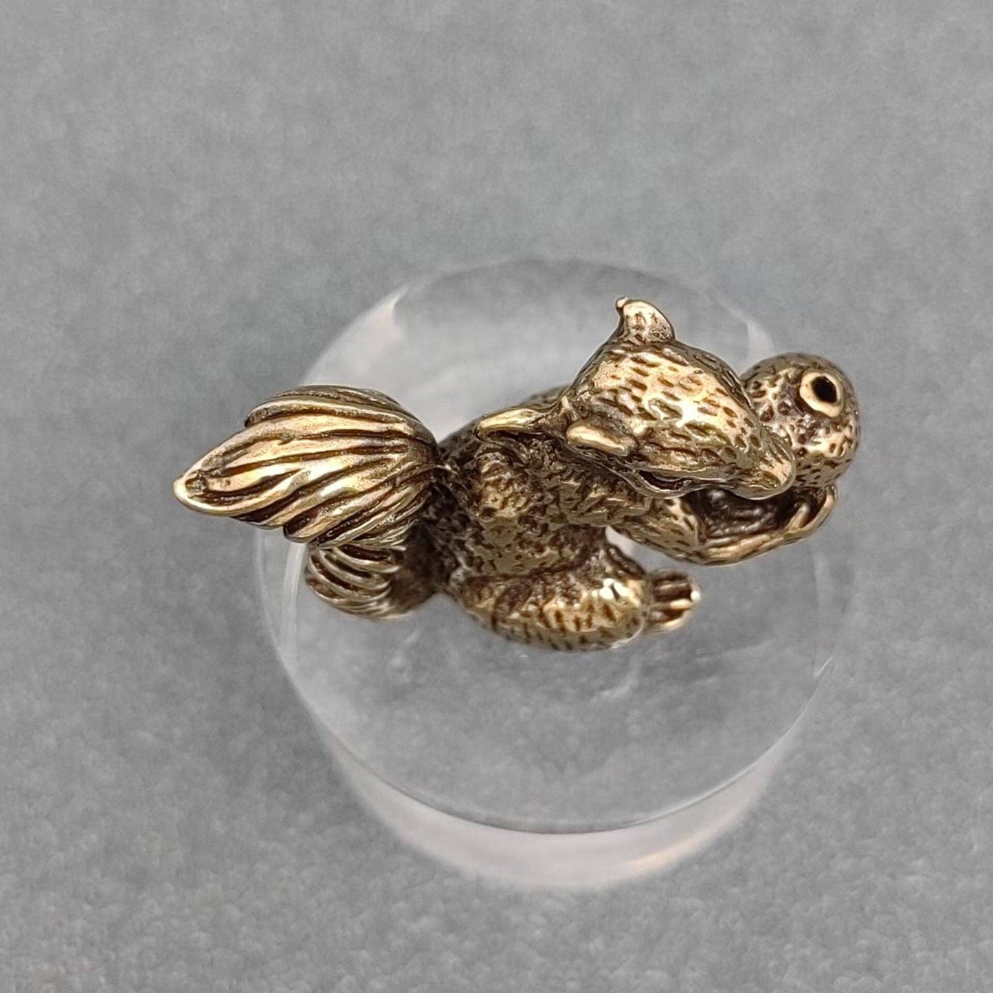 Brass Squirrel Desktop Ornaments Decoration