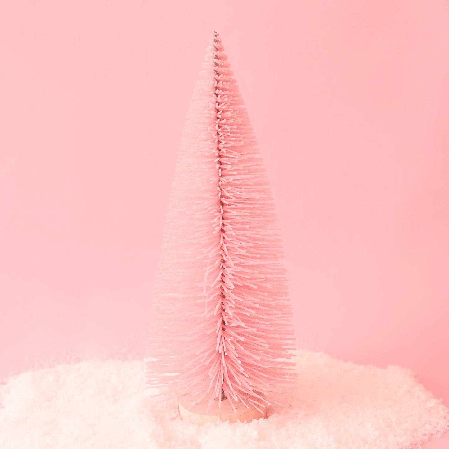 Bottle Brush Tree - Warm Pink (Sparkle Christmas Tree)
