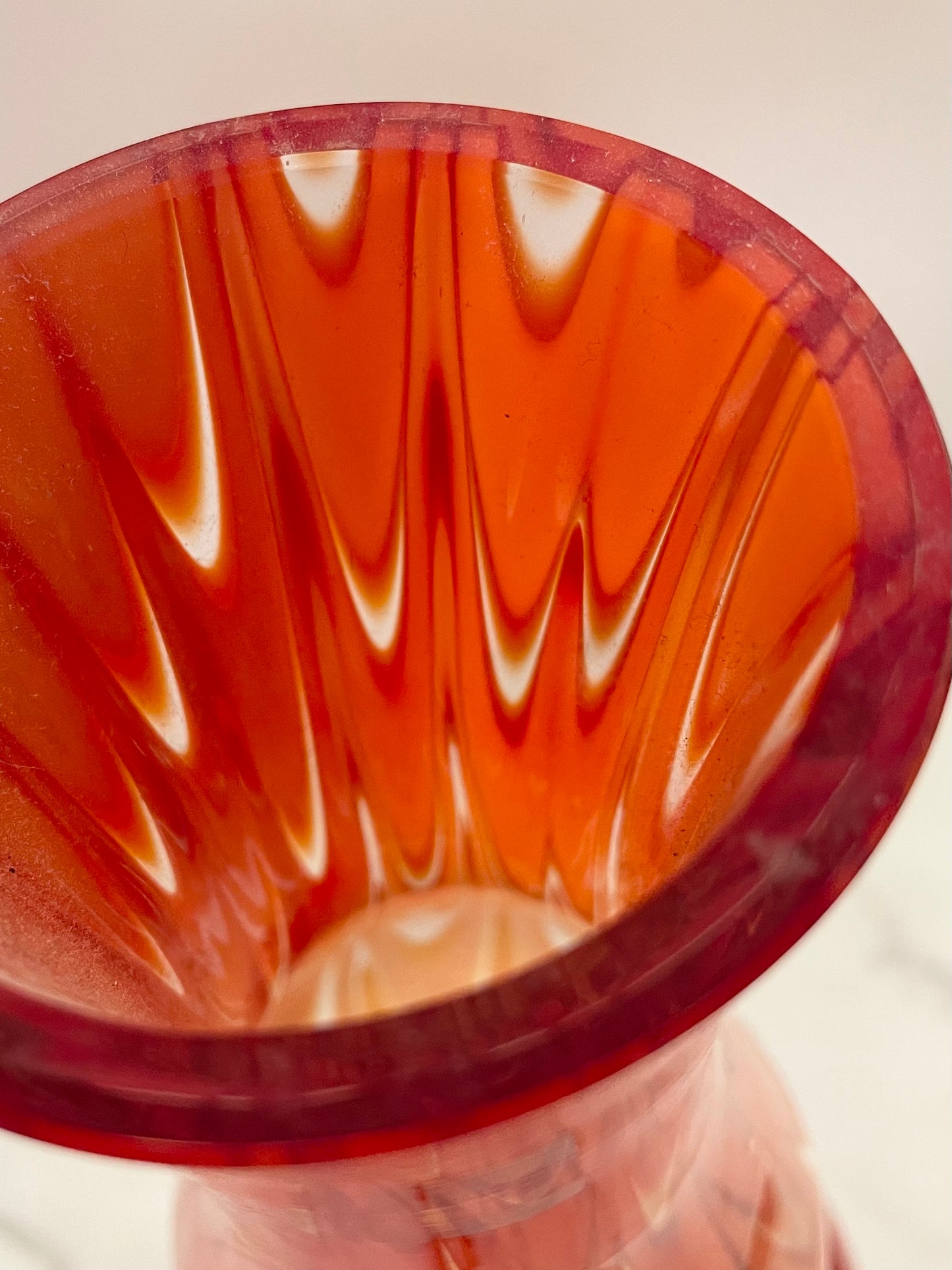 Waterford Evolution Art Glass Stem Vase
