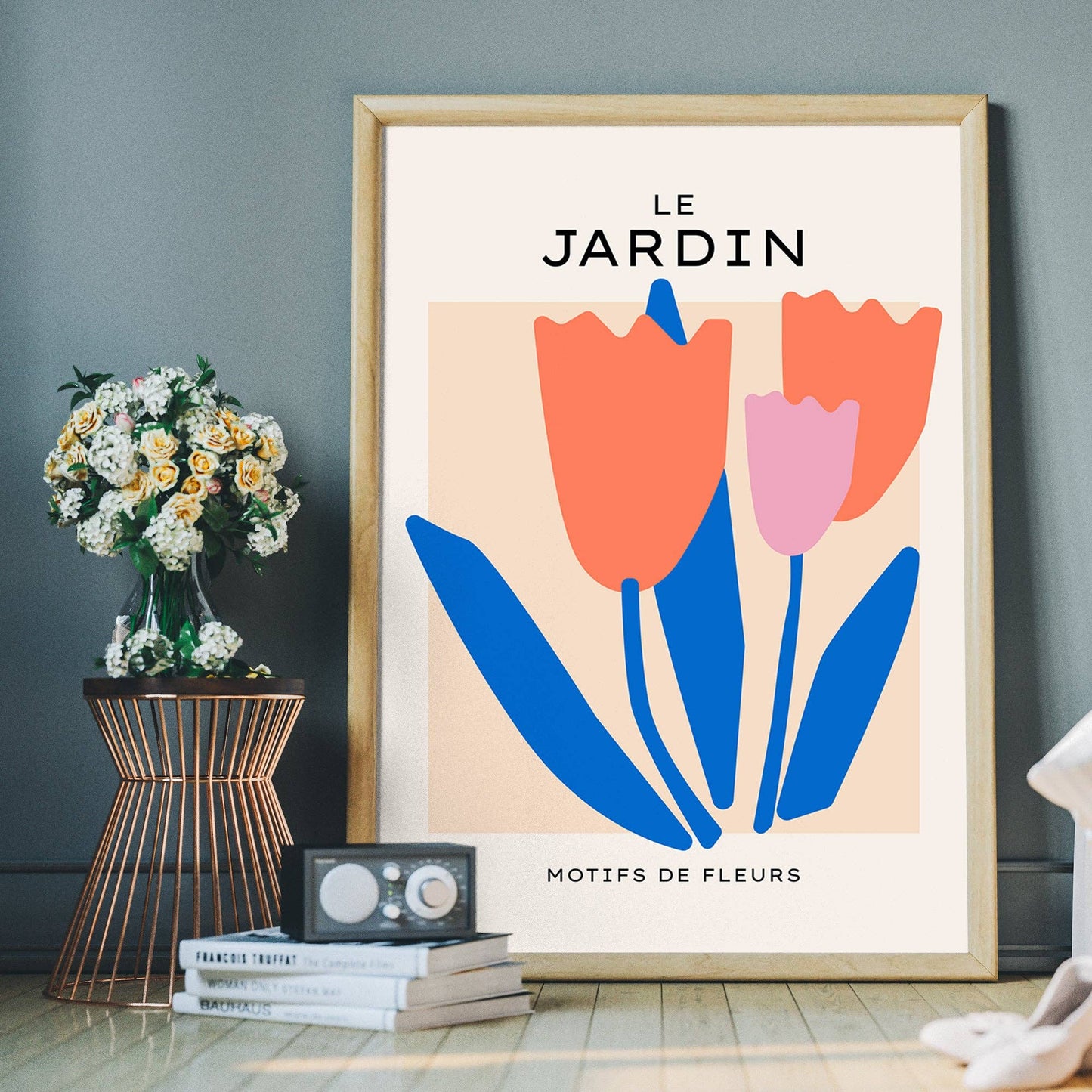 Le Jardin Floral Print