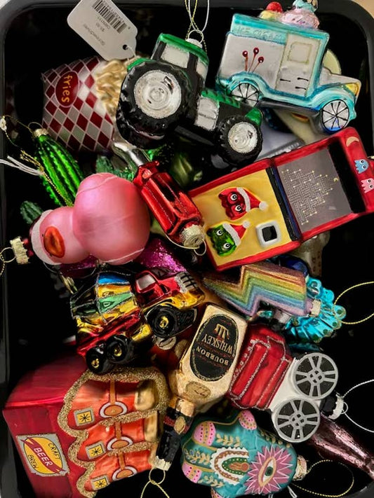 Retro Robot Handcrafted Christmas Ornament