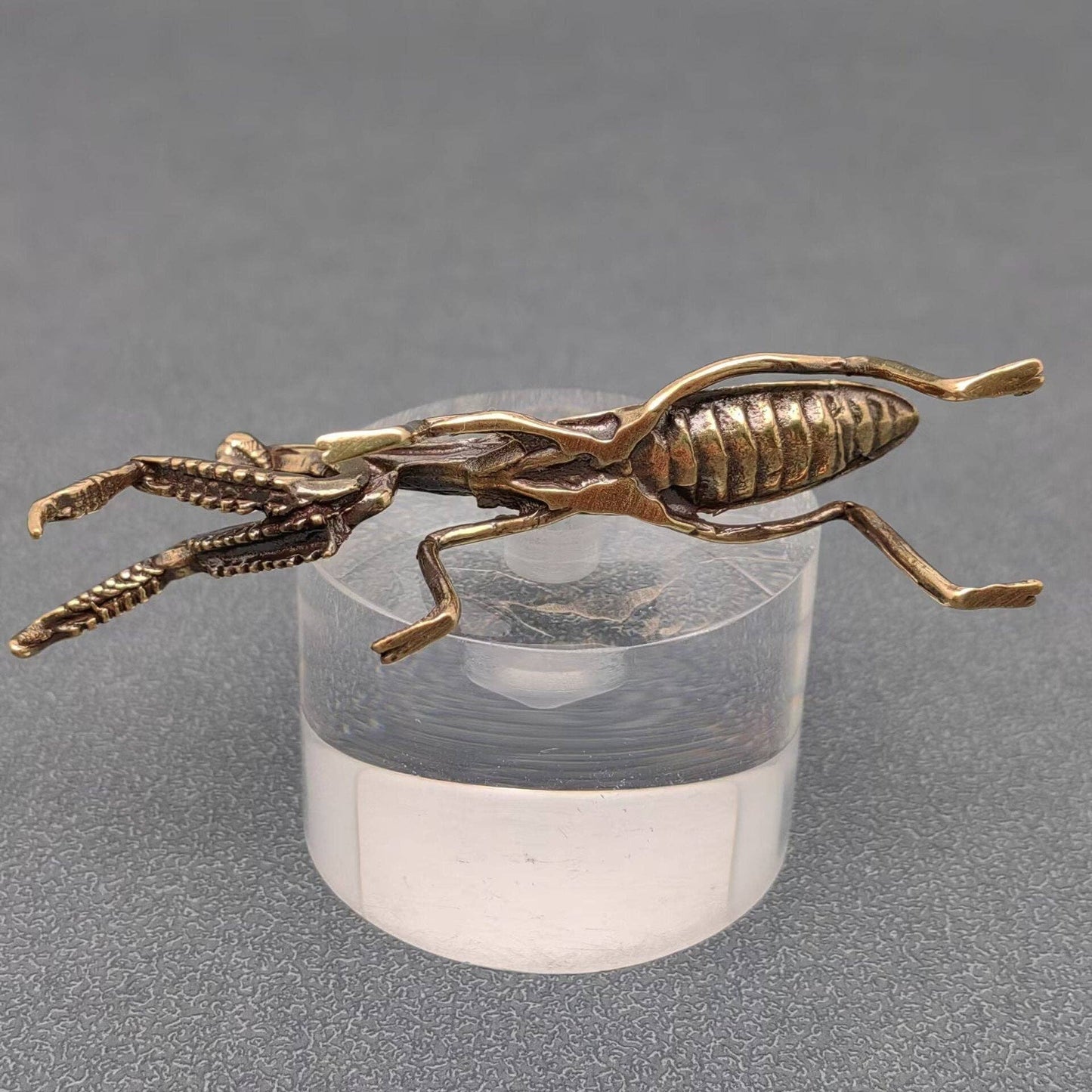 Brass Mantis Desktop Ornaments Decoration