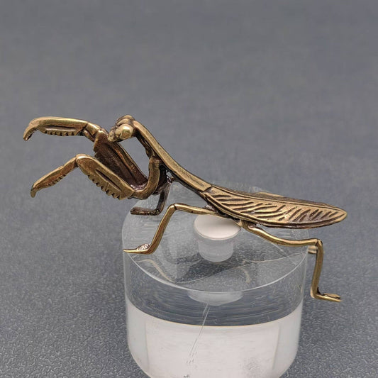 Brass Mantis Desktop Ornaments Decoration