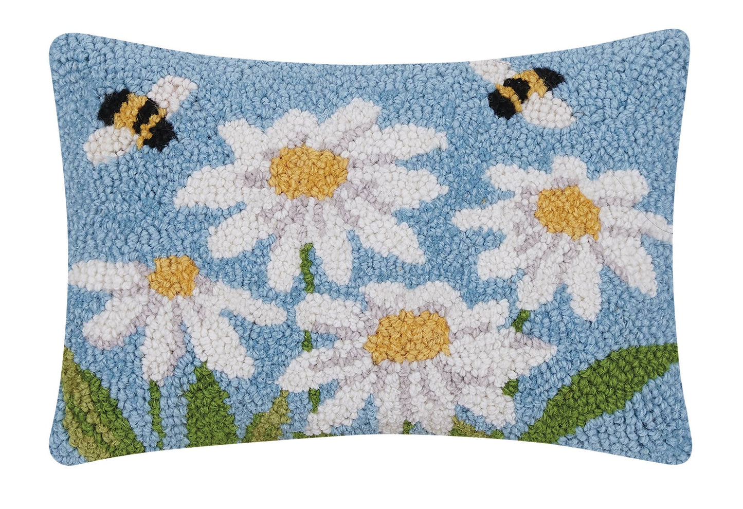 Daisies & Bees Hook Pillow