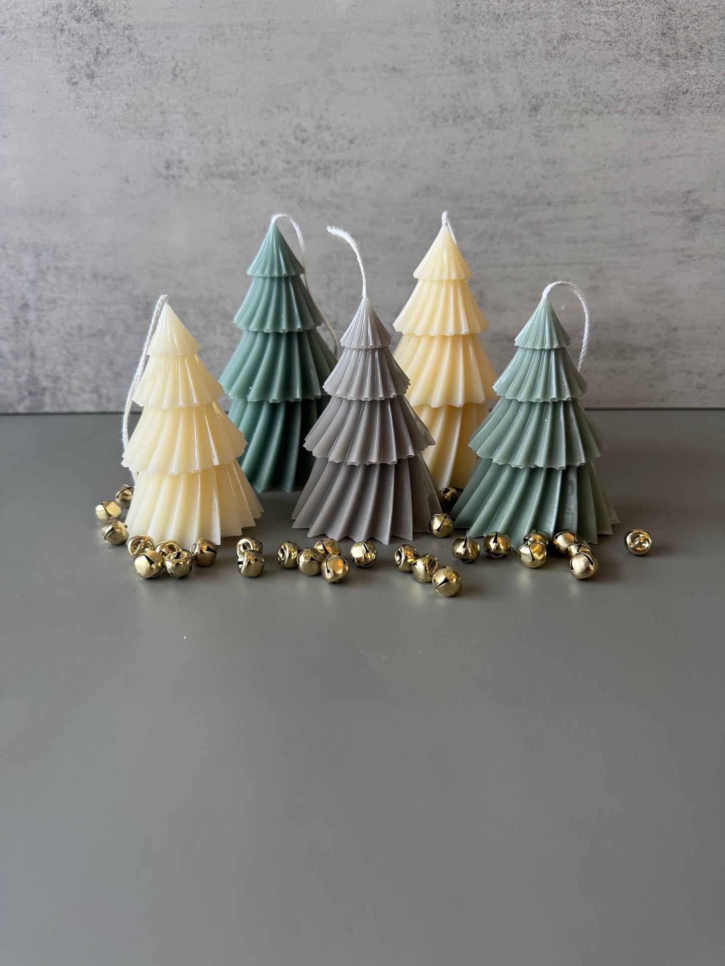 Tiered Holiday Tree Candle