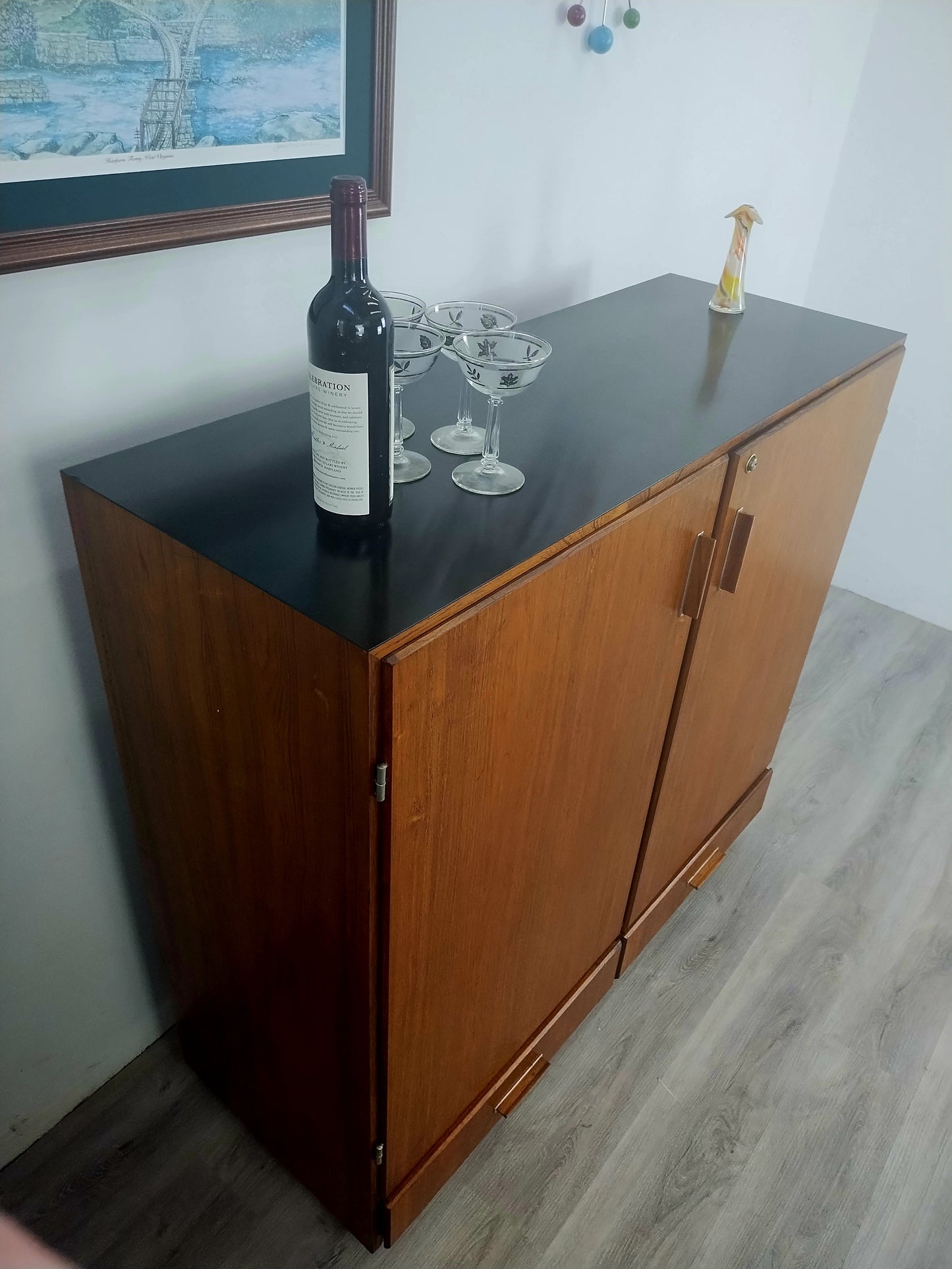 Axel Christiansen Rosewood Rolling Bar
