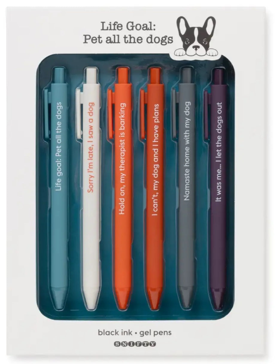 Life Goal Pet All The Dogs Pen Set