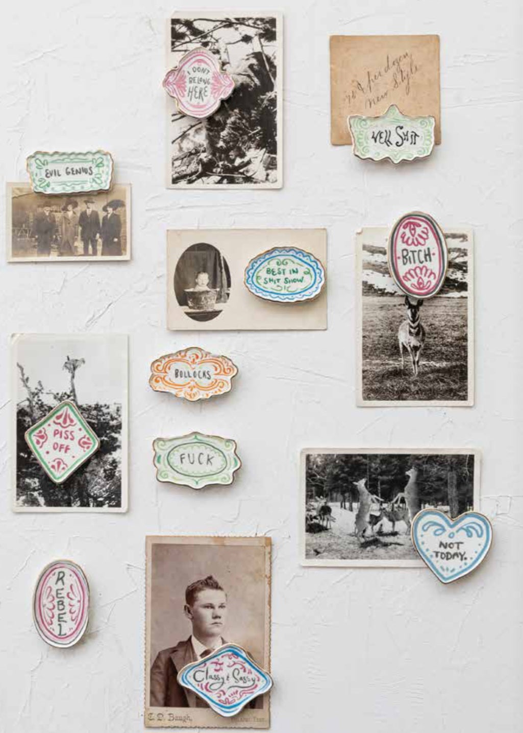 Stoneware Magnet