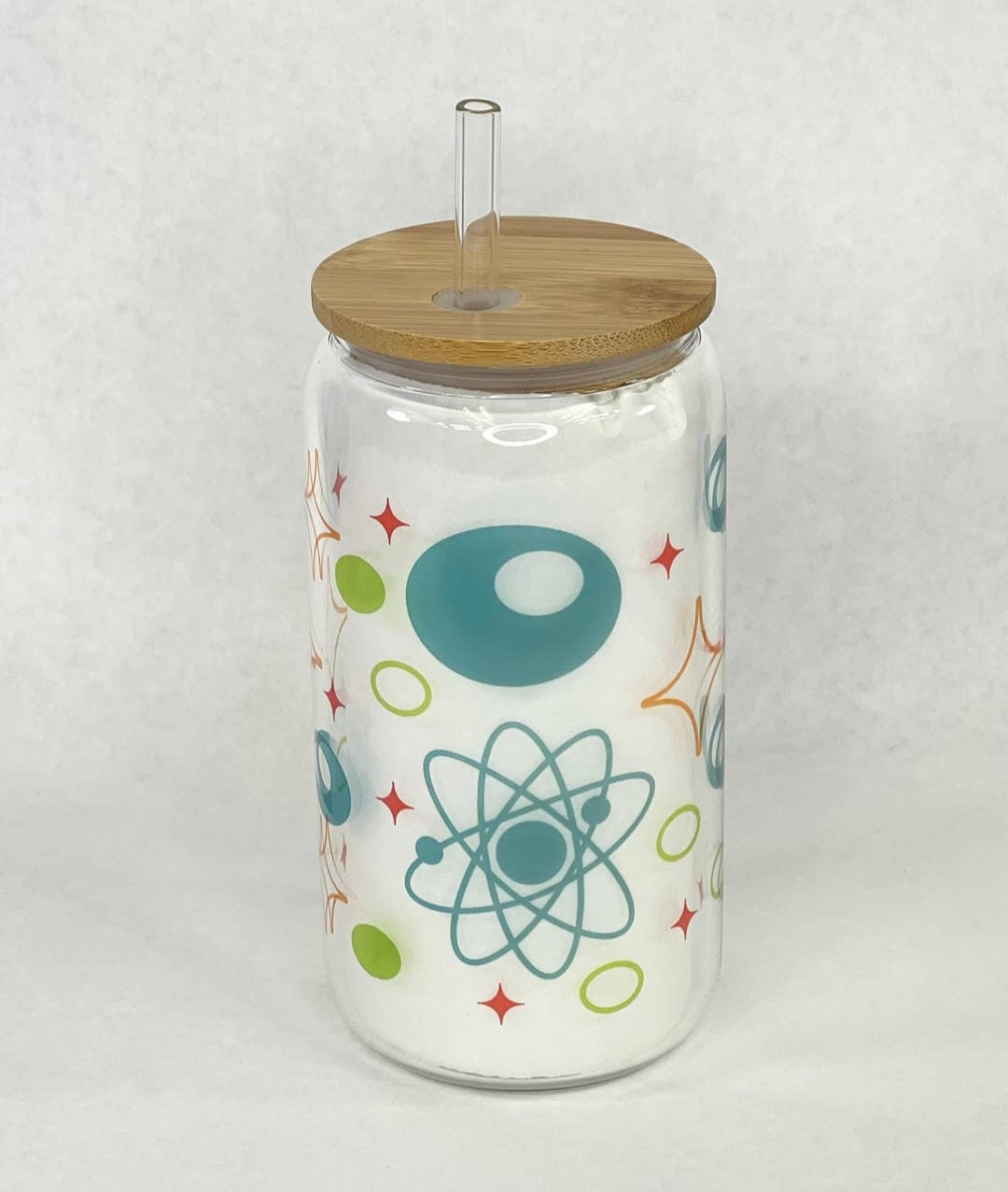 Retro Style Glasses with Lid