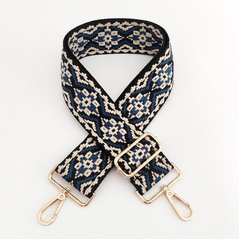 Baric - Ethnic Pattern Bag Strap Replacement - Vintage MC