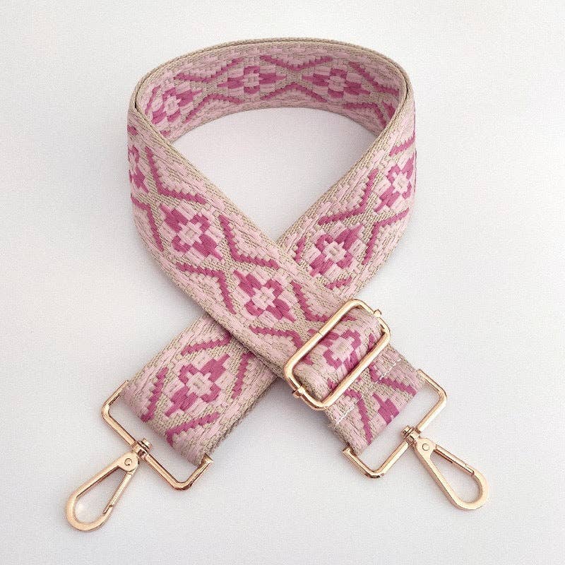 Baric - Ethnic Pattern Bag Strap Replacement - Vintage MC