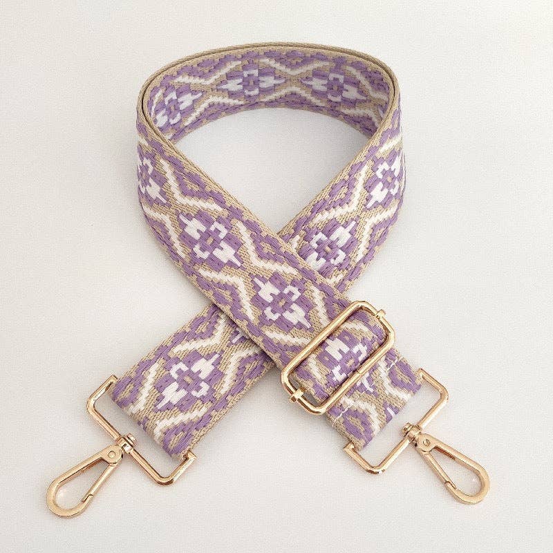 Baric - Ethnic Pattern Bag Strap Replacement - Vintage MC