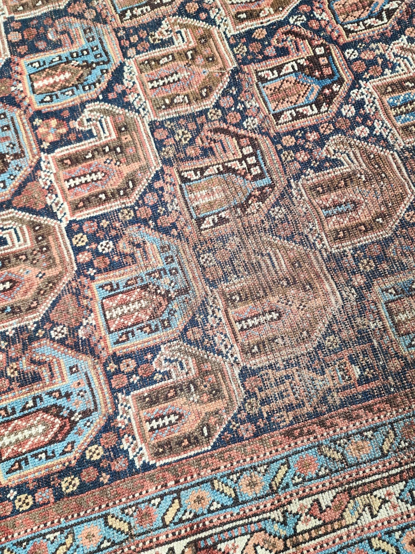 BB0723004 Vintage Khamseh Rug - Vintage MC