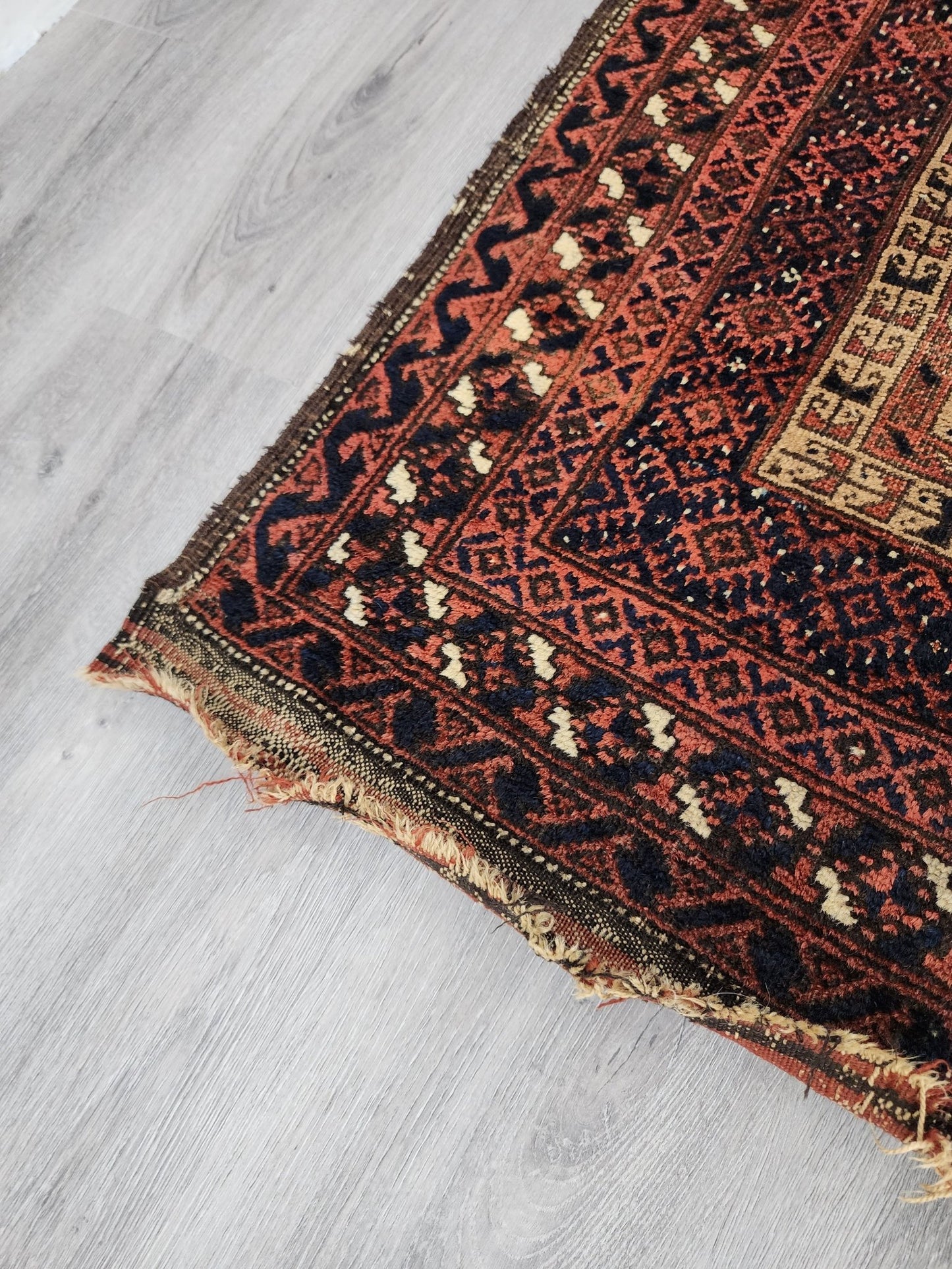 BB072309 Vintage Wool Rug - Vintage MC