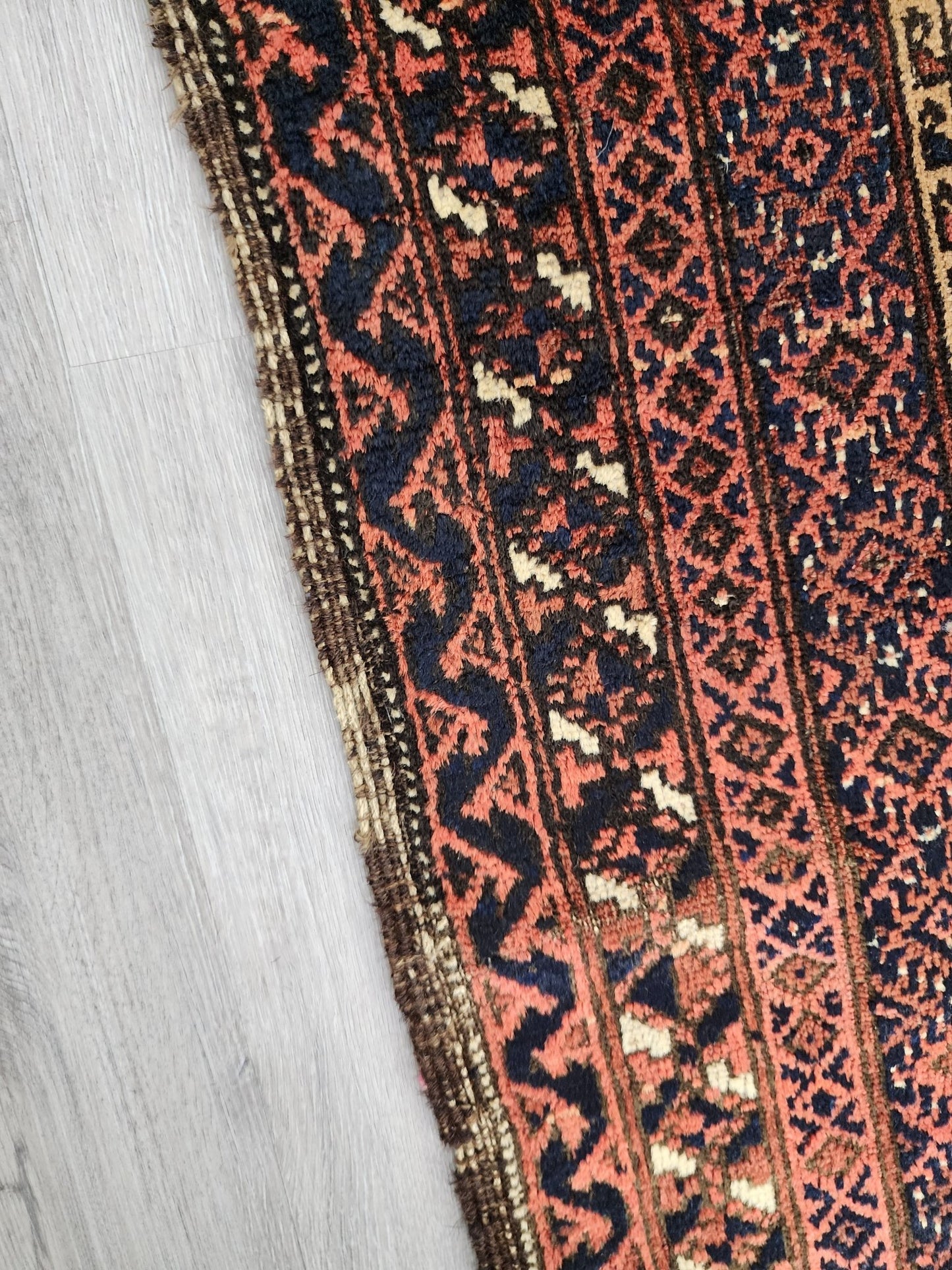 BB072309 Vintage Wool Rug - Vintage MC