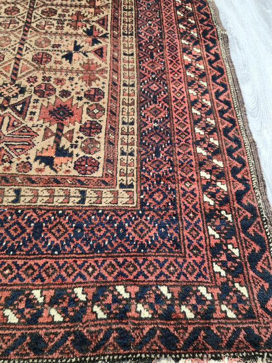 BB072309 Vintage Wool Rug - Vintage MC