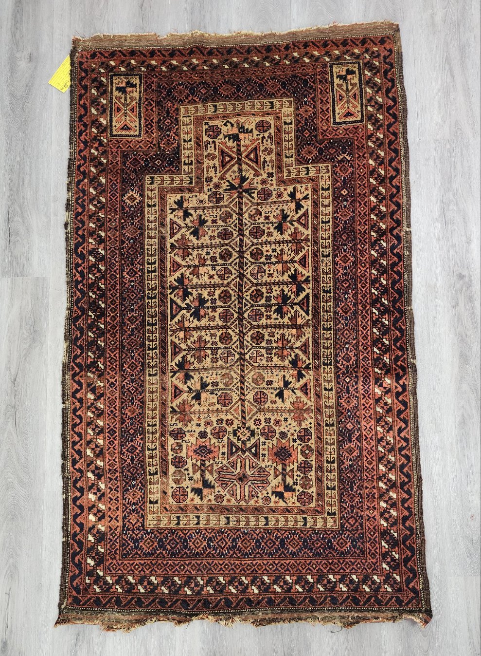 BB072309 Vintage Wool Rug - Vintage MC