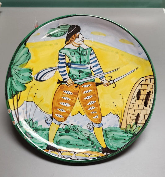 Bitossi Italian Pottery Plate - Vintage MC