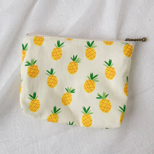 Canvas Printed Coin Purse - Vintage MC