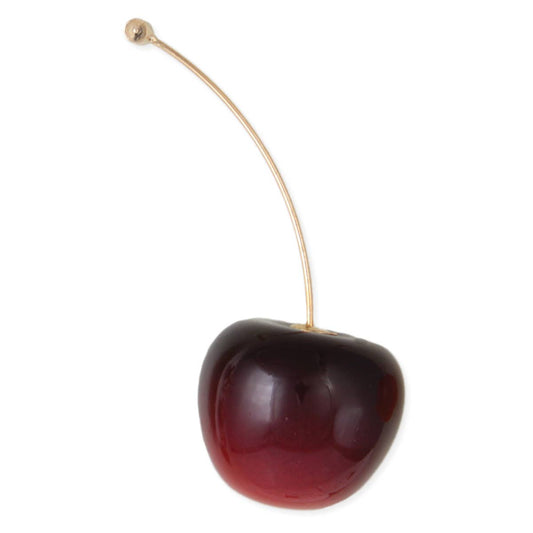Cherry, Cherry Nice! Deep Red Cherry Drop Earrings - Vintage MC
